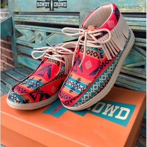 Rowdy Crowd Women's Multicolor Moccasins